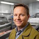 Daglig leder ved sjømatproduksjonen til Steinkjer Nett i Steinkjer